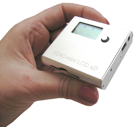 Audio recorders of Edic-mini LCD series