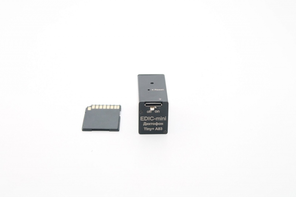 Edic-mini Tiny+ A83 digital audio recorder