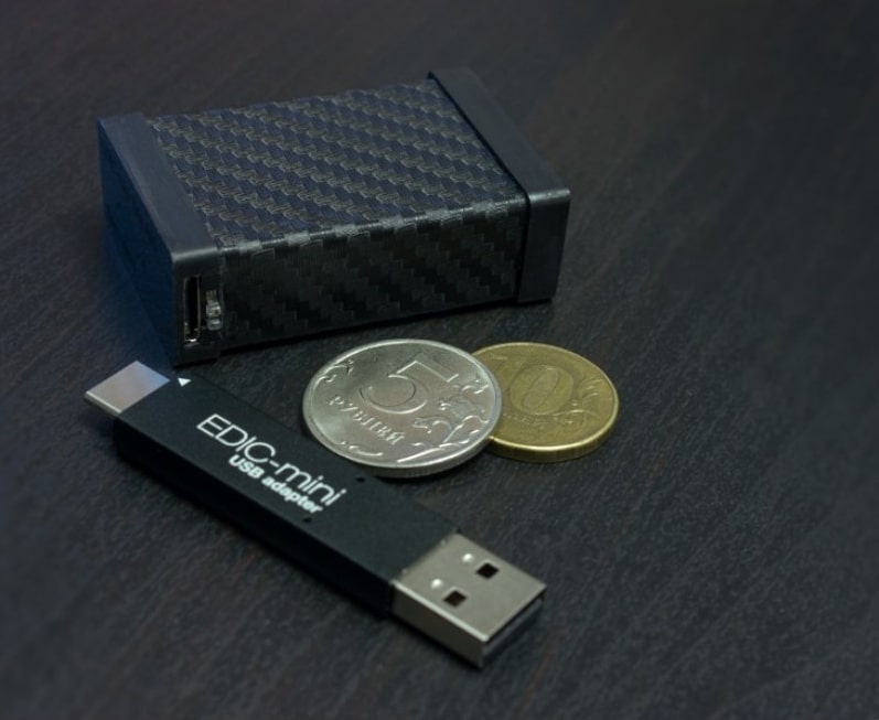 Edic-mini Tiny+ A85 digital audio recorder