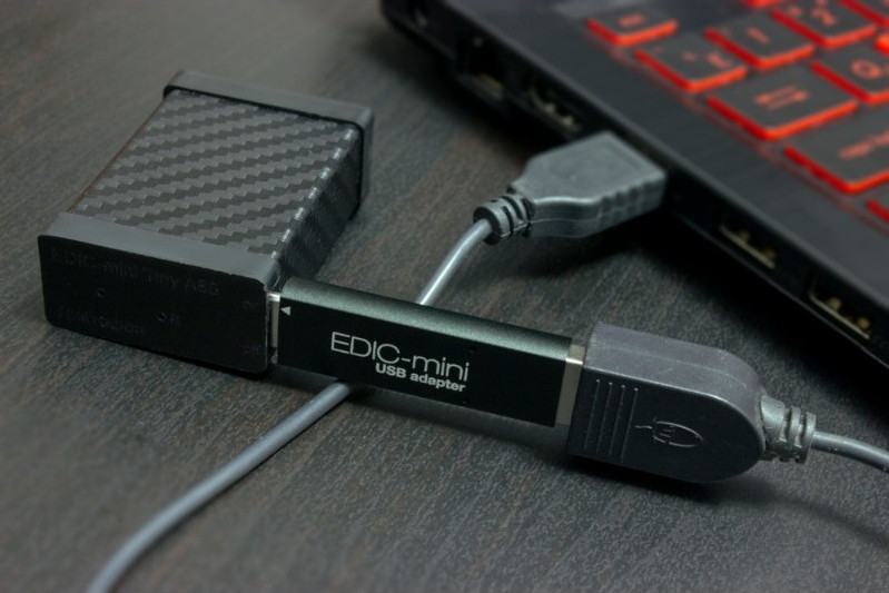 Edic-mini Tiny+ A85 digital audio recorder